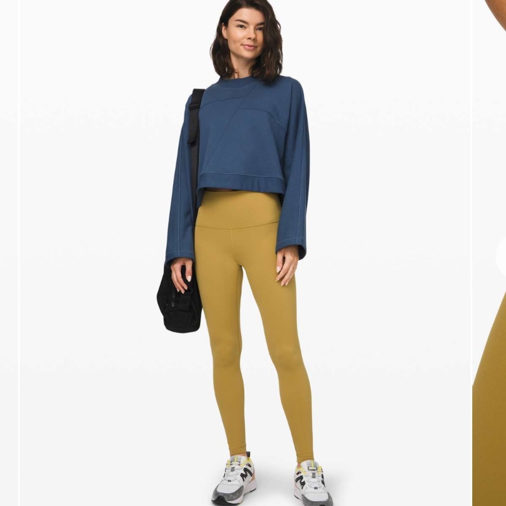 Lululemon Athletica Mustard Yellow Leggings